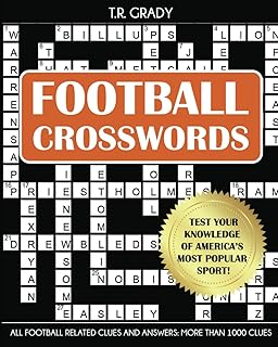 Football Crosswords: Test Your Knowledge of America's Most Popular Sport, All Football-Related Clues and Answers