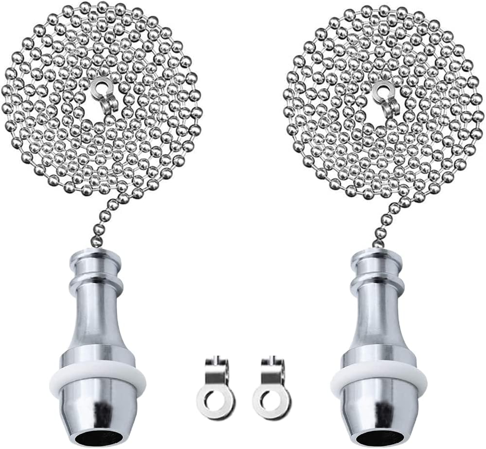 THETAG Bathroom Light Pull Cord Light Pull Cord Handle with Rubber Ring