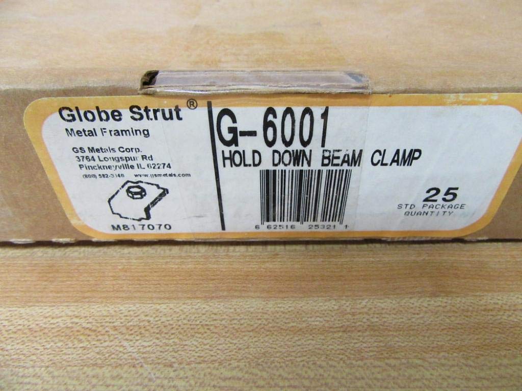 G-6001 Hold Down Beam Clamp G6001 (Pack of 25)