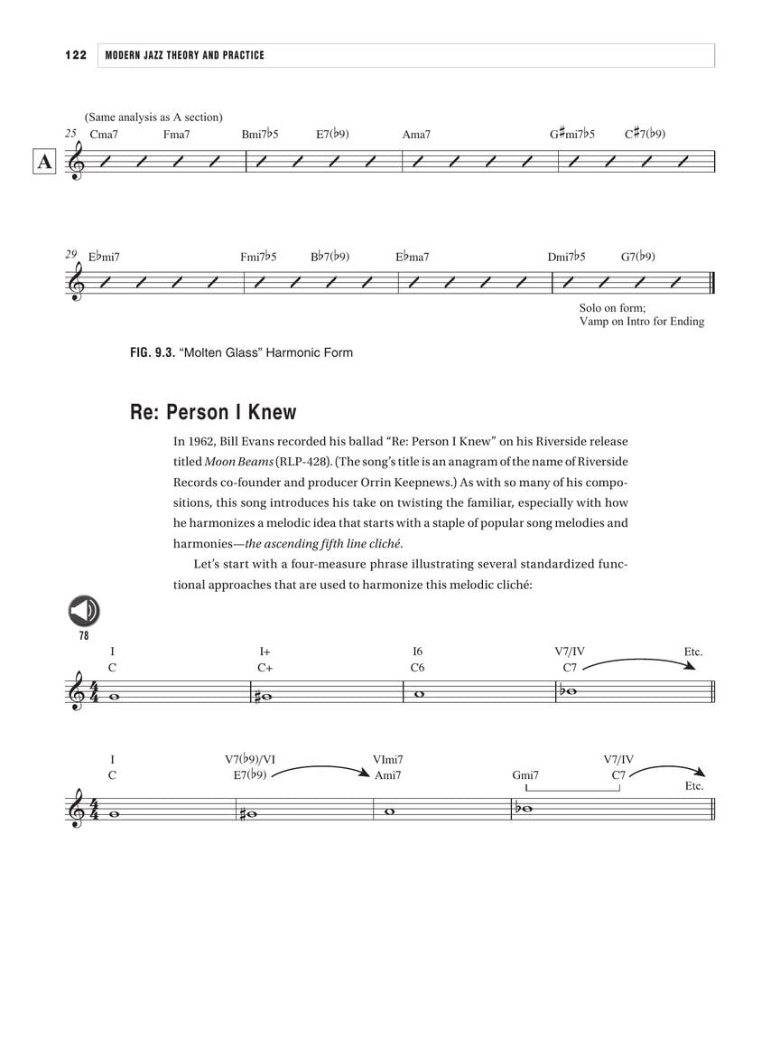 Modern Jazz Theory and Practice: The Post-Bop Era