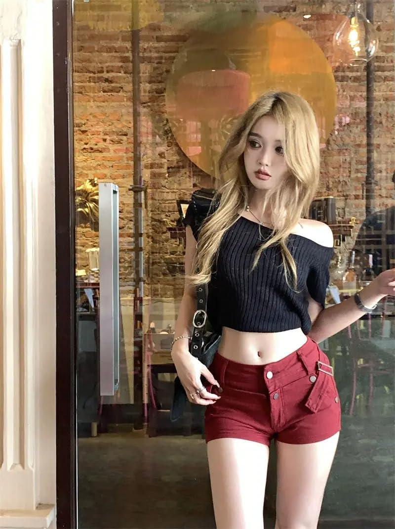 Denim Shorts for Women Short Pants