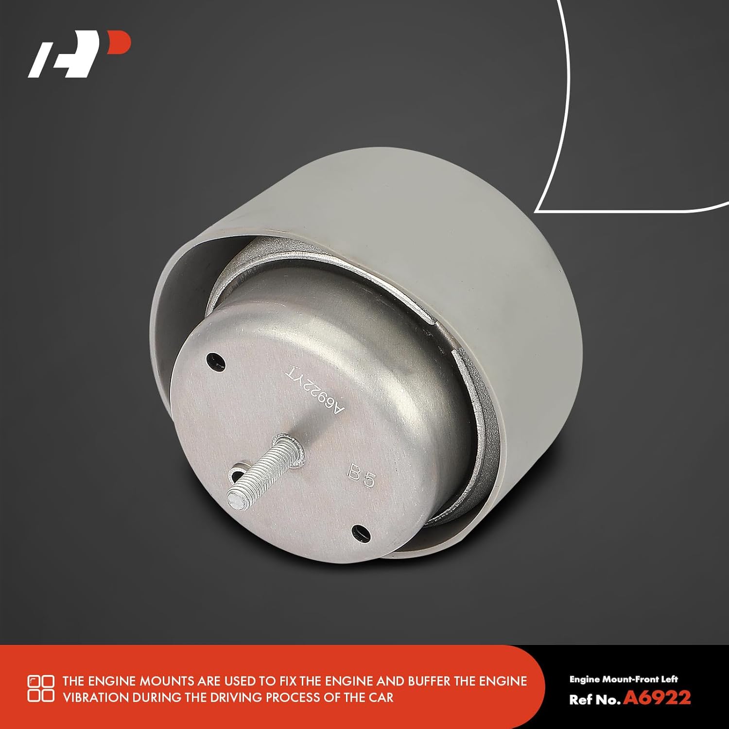 A-Premium Engine Motor and Transmission Mount Kit Compatible with Volkswagen Passat 1998-2005 & Audi A4 1997-2001, A4 Quattro 1997-2001, 1.8L, 5-PC Set, Replace# 8D0199339P, 893199339D