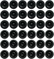 Vista 7 de Tapa de grasa para eje de remolque, 2 piezas Tapa antipolvo para rodamientos de remolque de 2.72" con 4 tapones de goma adicionales, cubierta