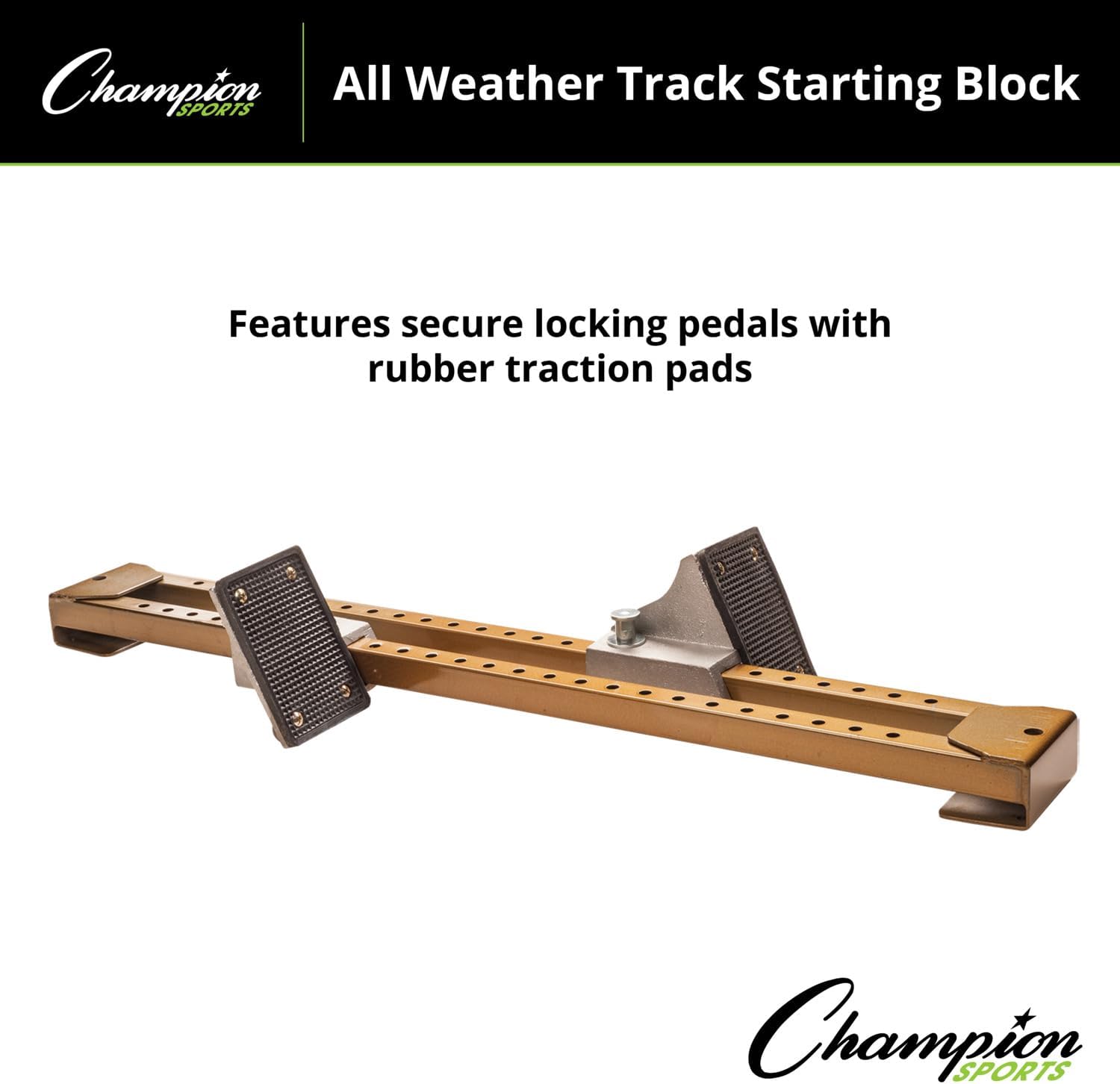 Champion Sports All Weather Starting Block