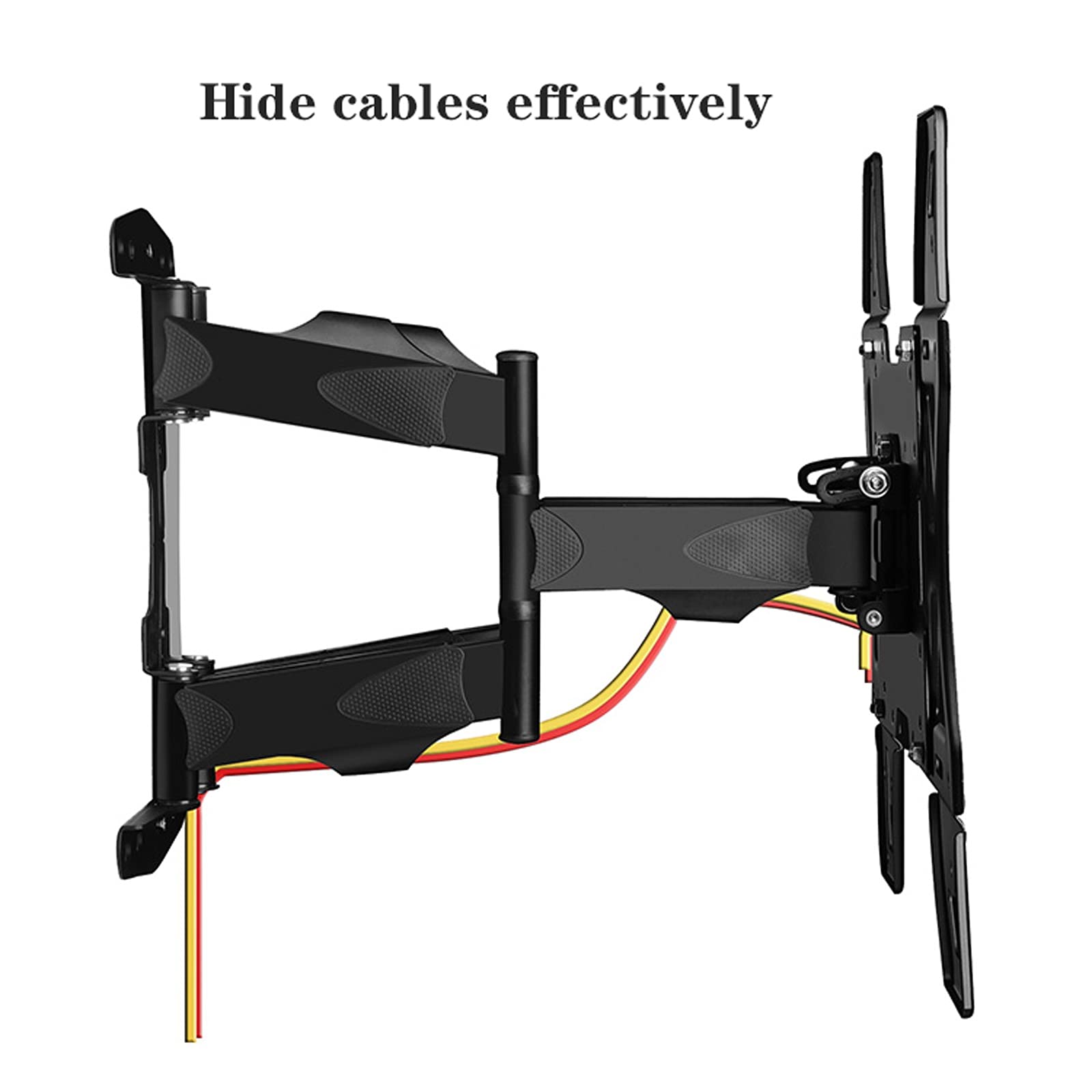 tv Stand Multifunzionale a sei braccio TV Stand Full Motion. TV Staffa a parete Staffa Swivels Tilts Extension per la maggior parte dei 26-65 pollici TV, max VESA 40. 0x400mm fino a 99 libbre .per cas