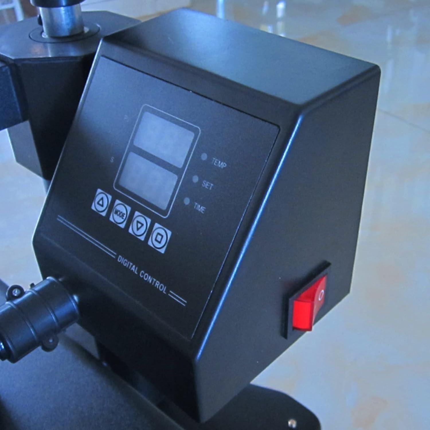 Multi-Functional Heat Press Machine Control Box Digital Box LED Controller for Away Heat Transfer Sublimation Print Machine T-Shirts/Cap/Plate/Mug/Cup Swing Away Heat Transfer Machine