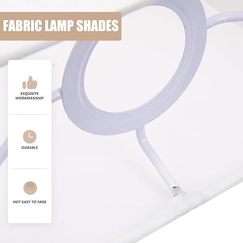 Miniatura 6 de Sombras de lámpara Sombras de lámpara Clip Sombra Cubiertas Colgantes Cuadrado Decorativo En Accesorio