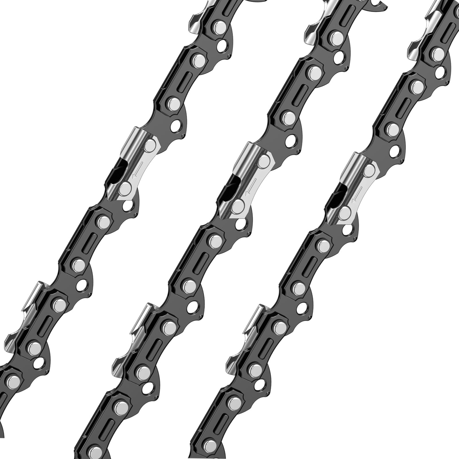 3 Cadenas de Motosierra 0.325" 74 Eslabones 1,6 mm 45 cm 063