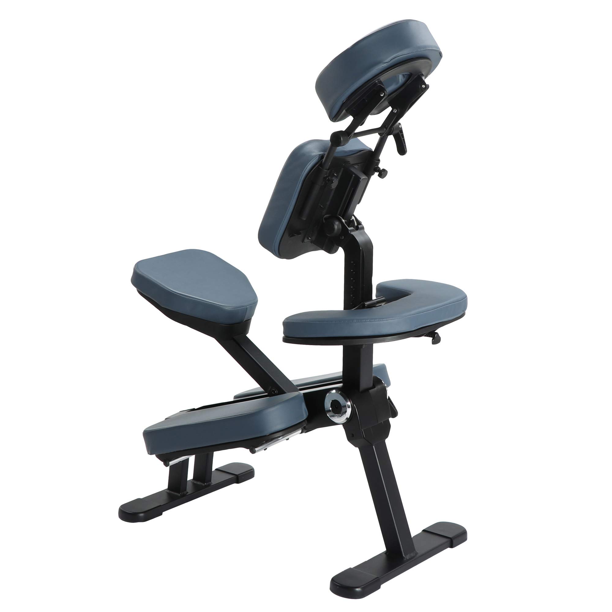 Master Massage Gymlane - Sedia massaggiante portatile, design ergonomico con imbottitura in schiuma da 5 cm, configurazioni multiple, supporta fino a 272 kg di sedia portatile per tatuaggi