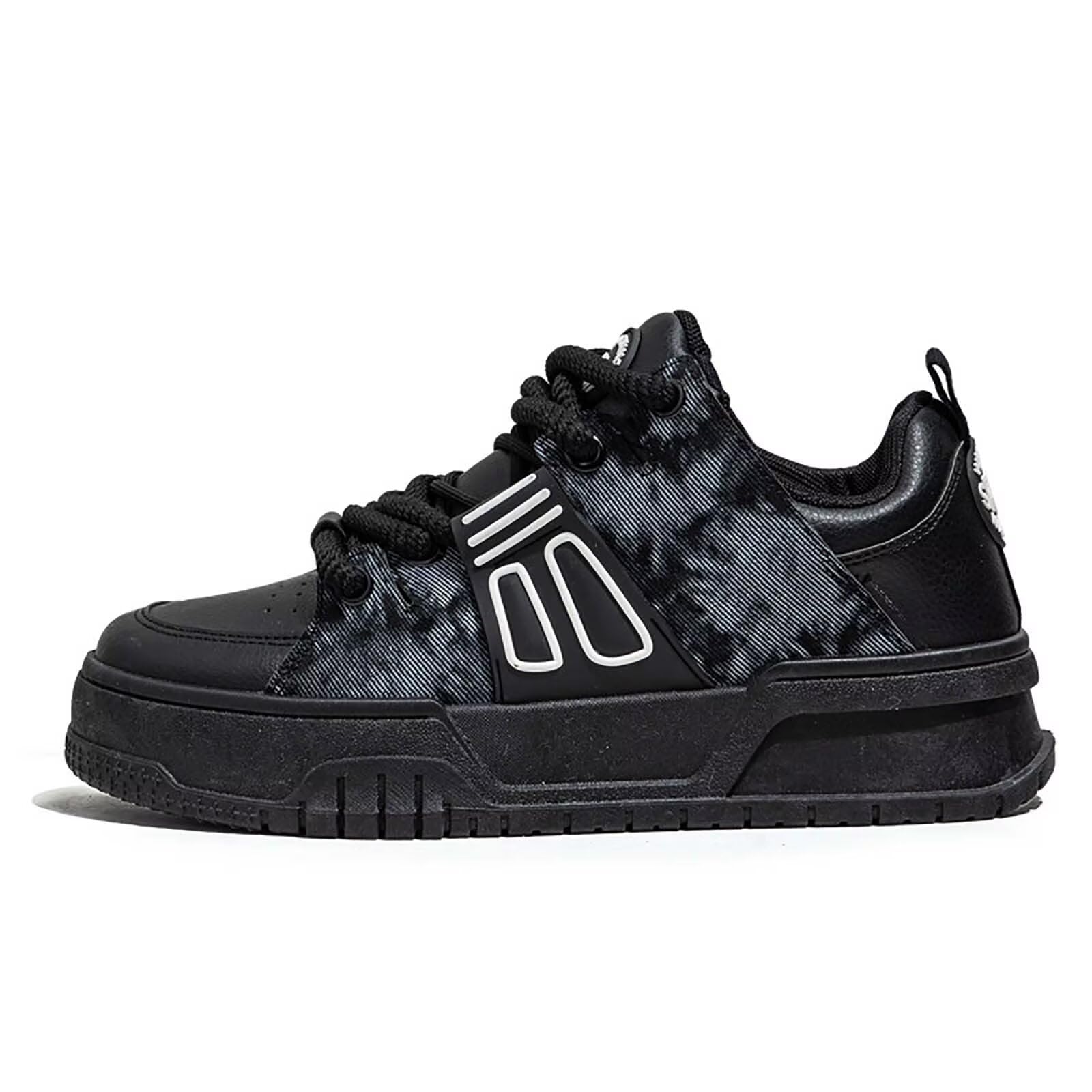 Men's Skateboard Shoes Casual Athletic Sneakers Comfort Trendy Street Style