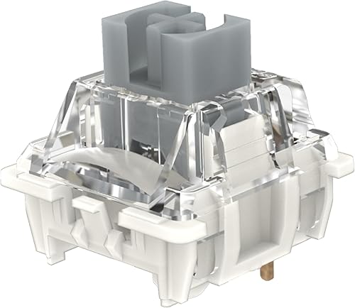 Miniatura 7 de Gateron G Yellow Pro 3.0 - Interruptores prelubricados lineales de 5 pines para MX mecánico teclado, interruptores de teclado para juegos,