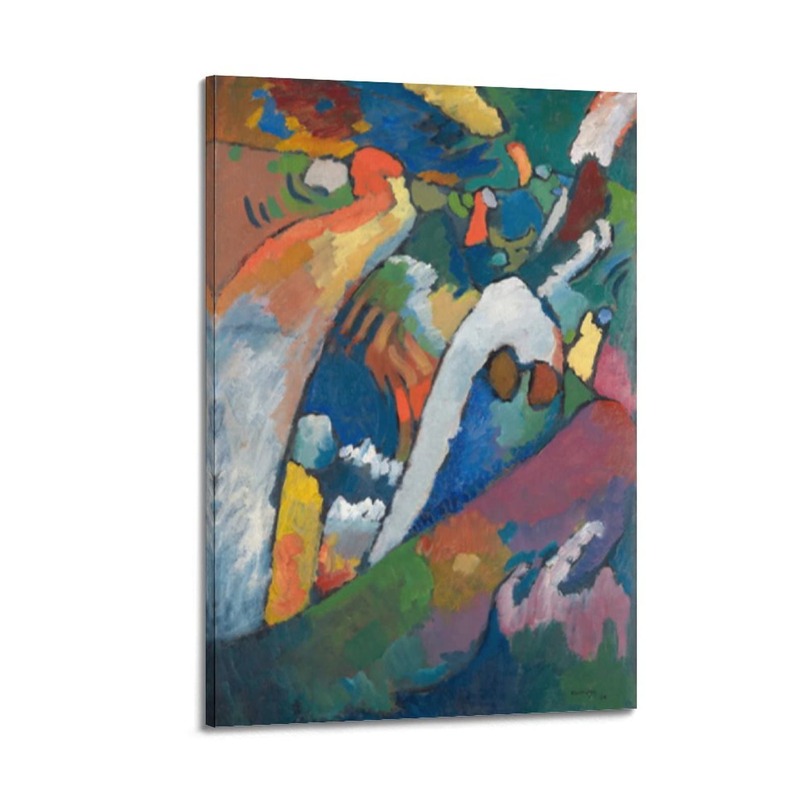 カンディンスキー 「Violett」【フレームサイズ 52.5×41cm】 カンディンスキー 「Violett」【フレームサイズ 52.5×41cm