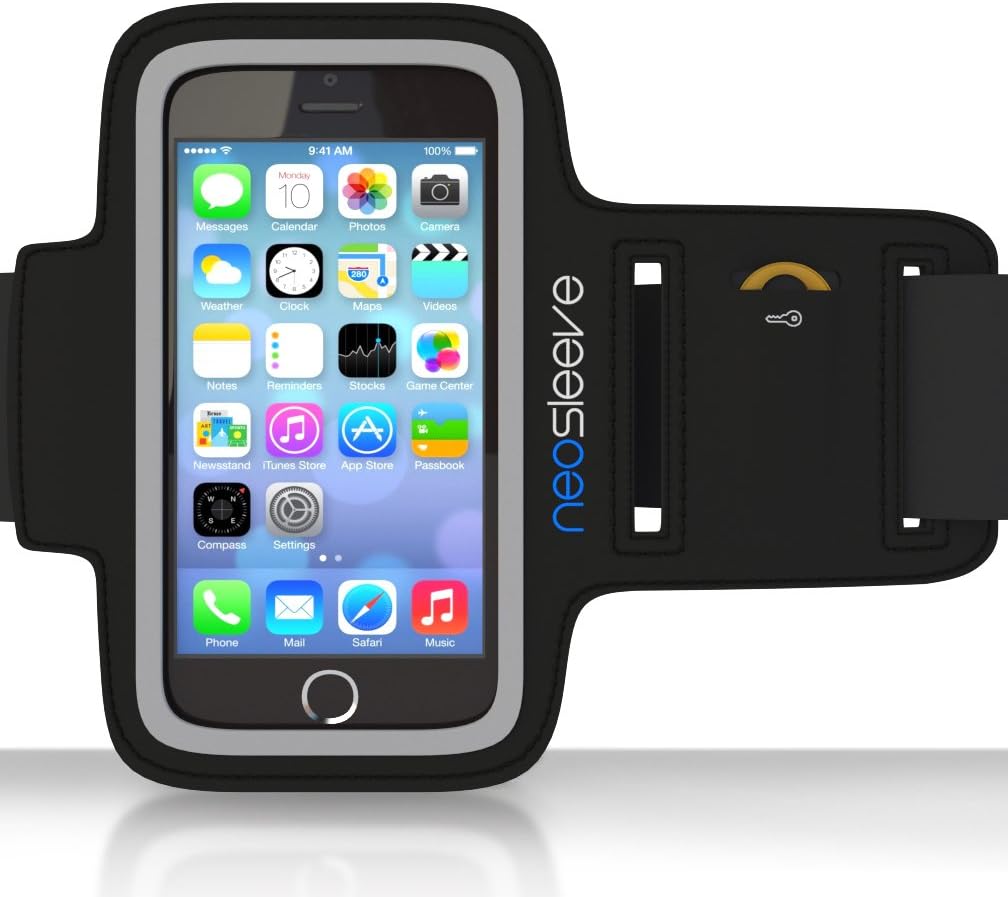 Emmabin iPhone SE, 5, 5C and 5S Armband Case - Bonus Glass Screen Protector & eBook Included! Clearance Sale!!