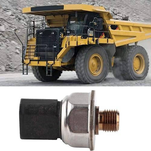 Miniatura 2 de Aramox Sensor de presión del carril de combustible, sensor de presión de coche apto para C13 C15 C16 OEM 284-2728 13145690