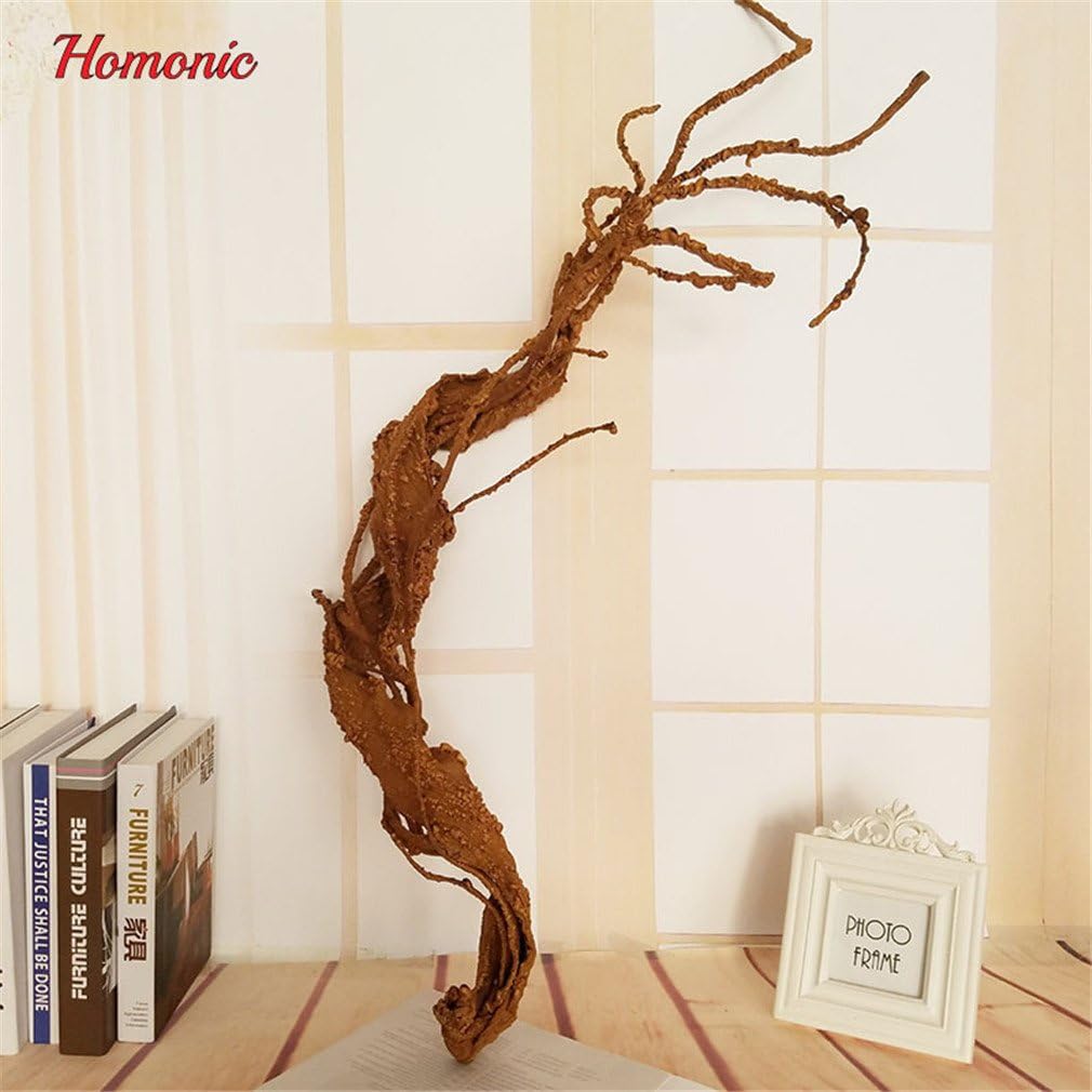 Beautiful Decorative Artificial Trees Long Soft Plastic Dried Tree Branch Plant Wedding Home House Decoration110 140 180Cm P35 Large vine 180 cm
