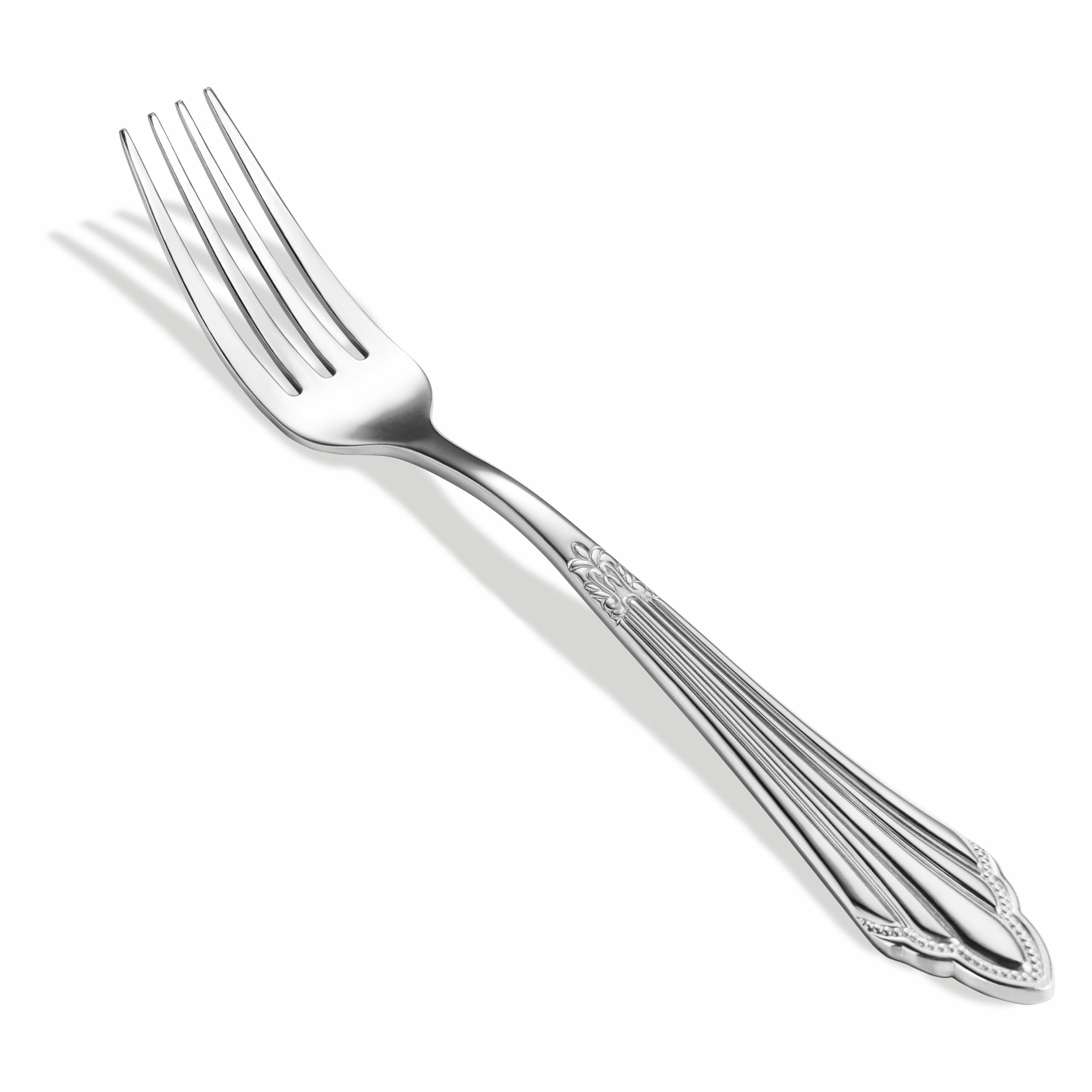 Dinner Forks, Set of 12, 18/10 Stainless Steel Silverware, Heavy Weight Flatware Forks, Dishwasher Safe, 8" Dinner Fork