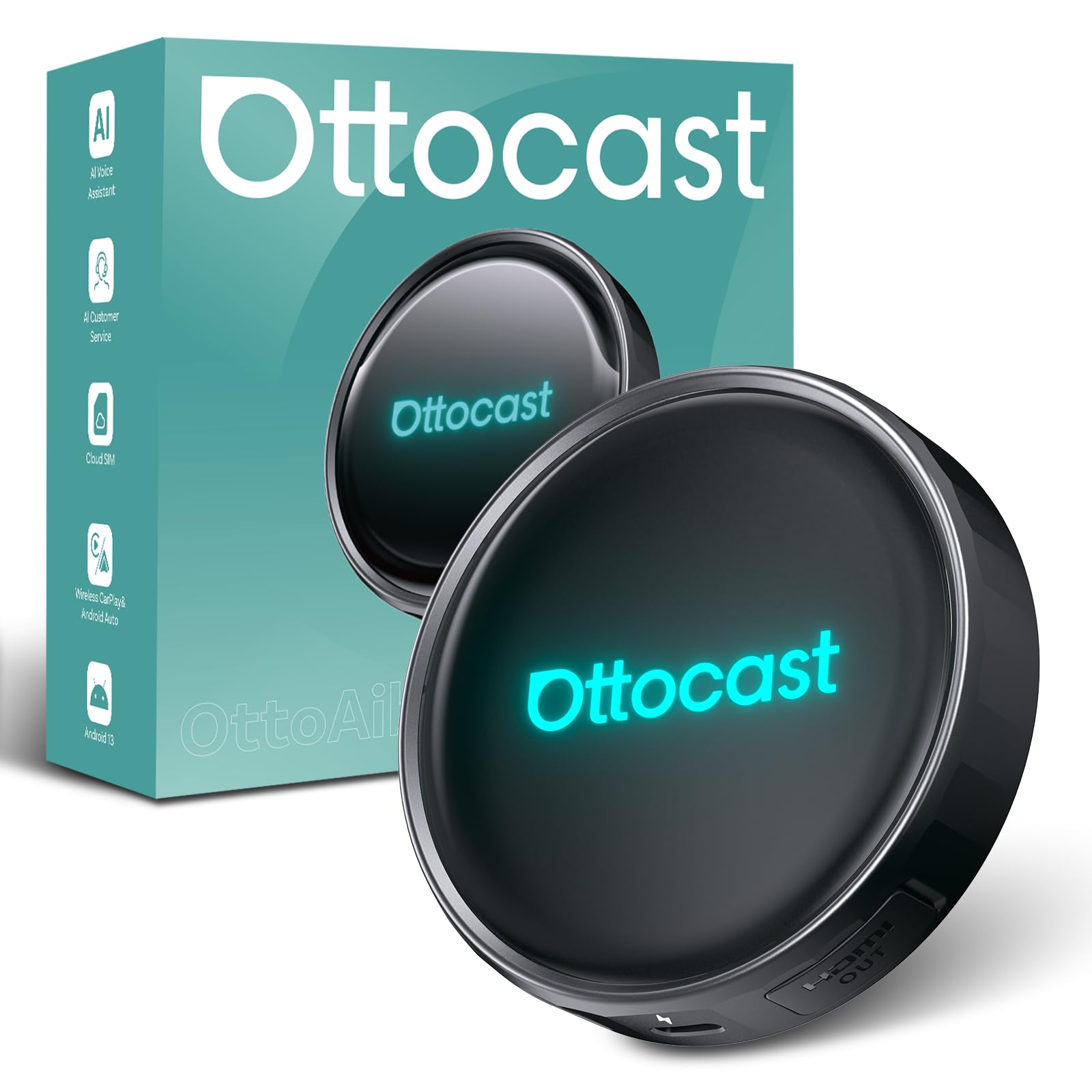 Amazon.com: OTTOCAST P3 Pro OttoAibox Android 13 Smart AI Box