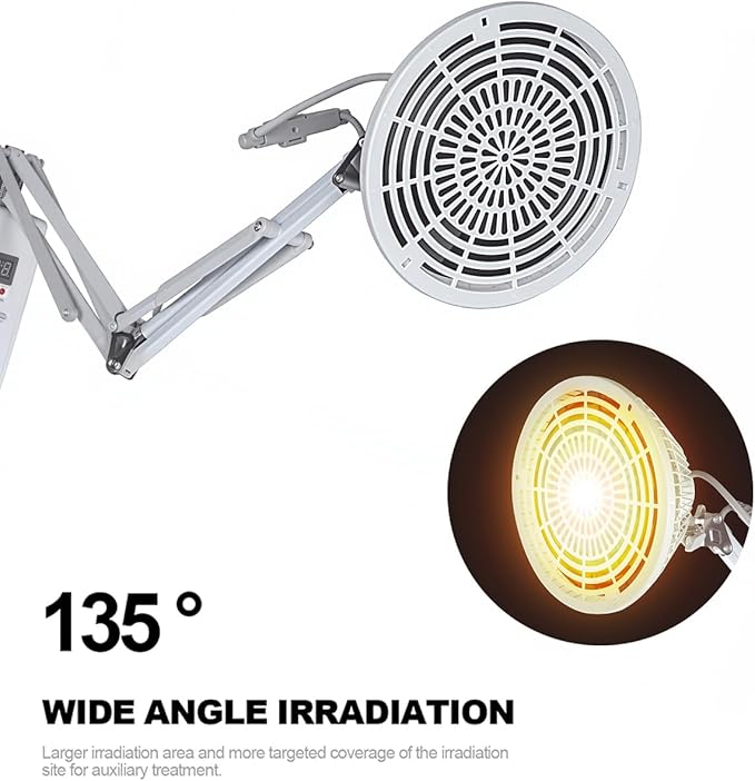 Calefactor Eléctrico Portátil Halógeno 260W 110V con Control Remoto y Temporizador miniatura 4