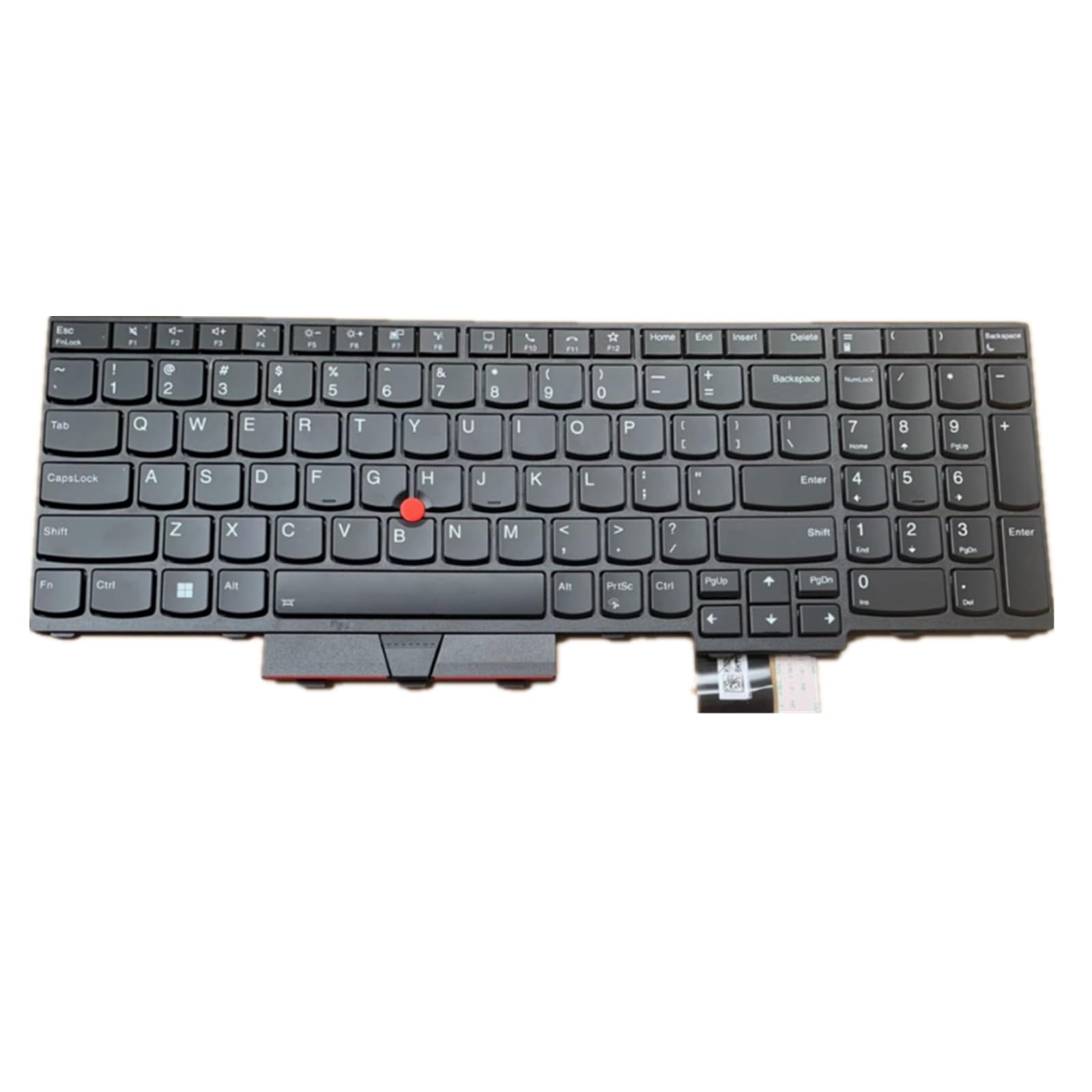 Clavier ordinateur portable ThinkPad L15 noir version US