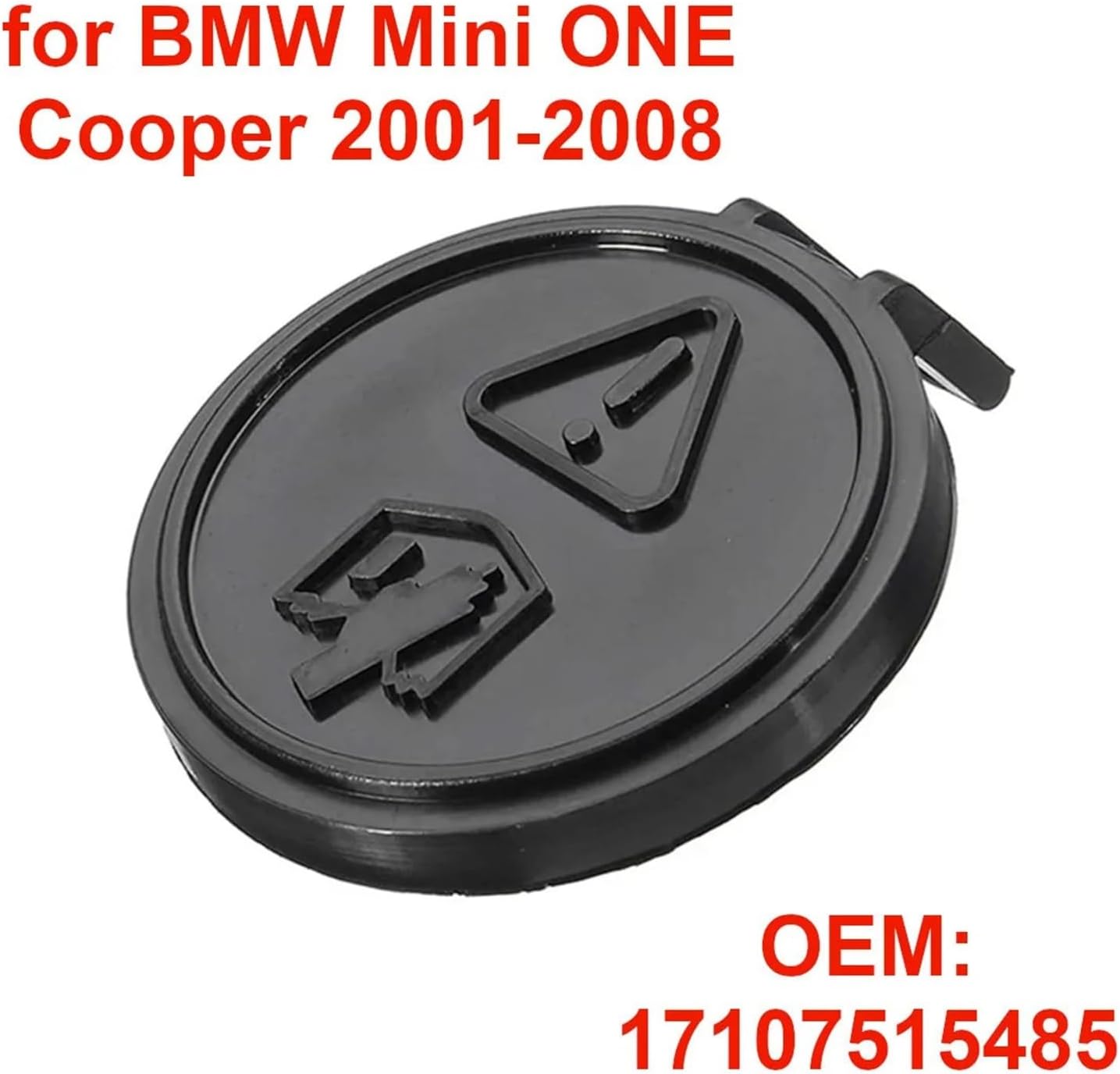 L4 1.6L Car Coolant Expansion Tank Water Bottle Cap Lid for Mini One Cooper 2001 2008 17107515485 Coolant Tank