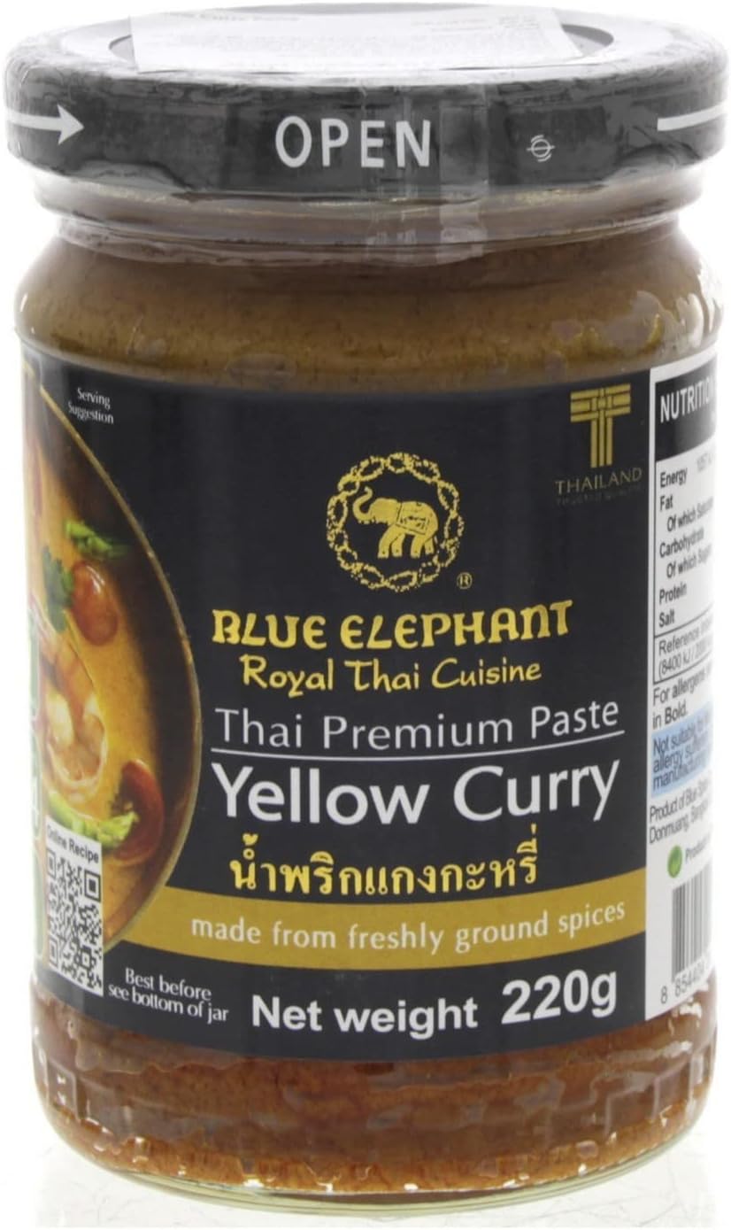 Blue Elephant Yellow Curry Paste 220g