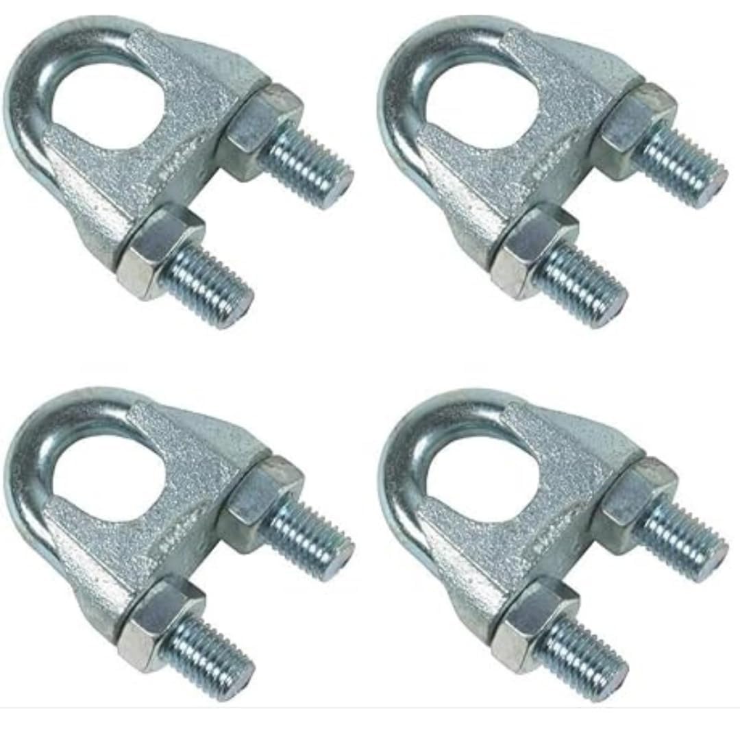 FSENTERPRISES U-Shaped Gym Wire Lock Set - Heavy Duty Gym Machine Rope Locking Accessories for Heavy Lifting (4)-image-49