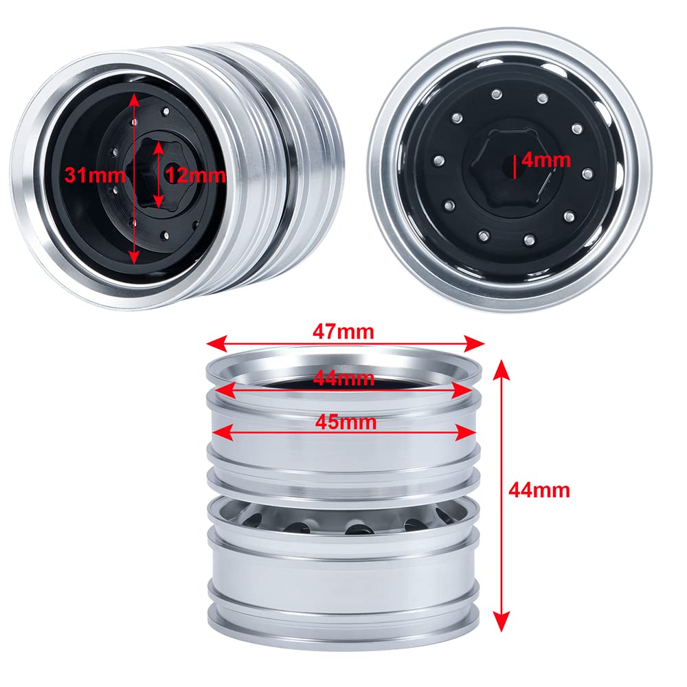タミヤ1/14 アルミホイール Amazon | LESU 1/14 トラック・トレーラー タミヤ フロント