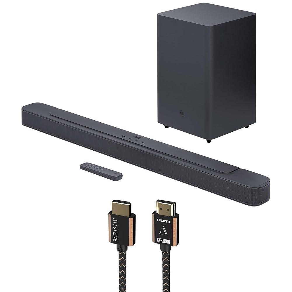 Amazon.com: JBL BAR-2-1-DEEP-BASS-MK2 2.1ch Soundbar and