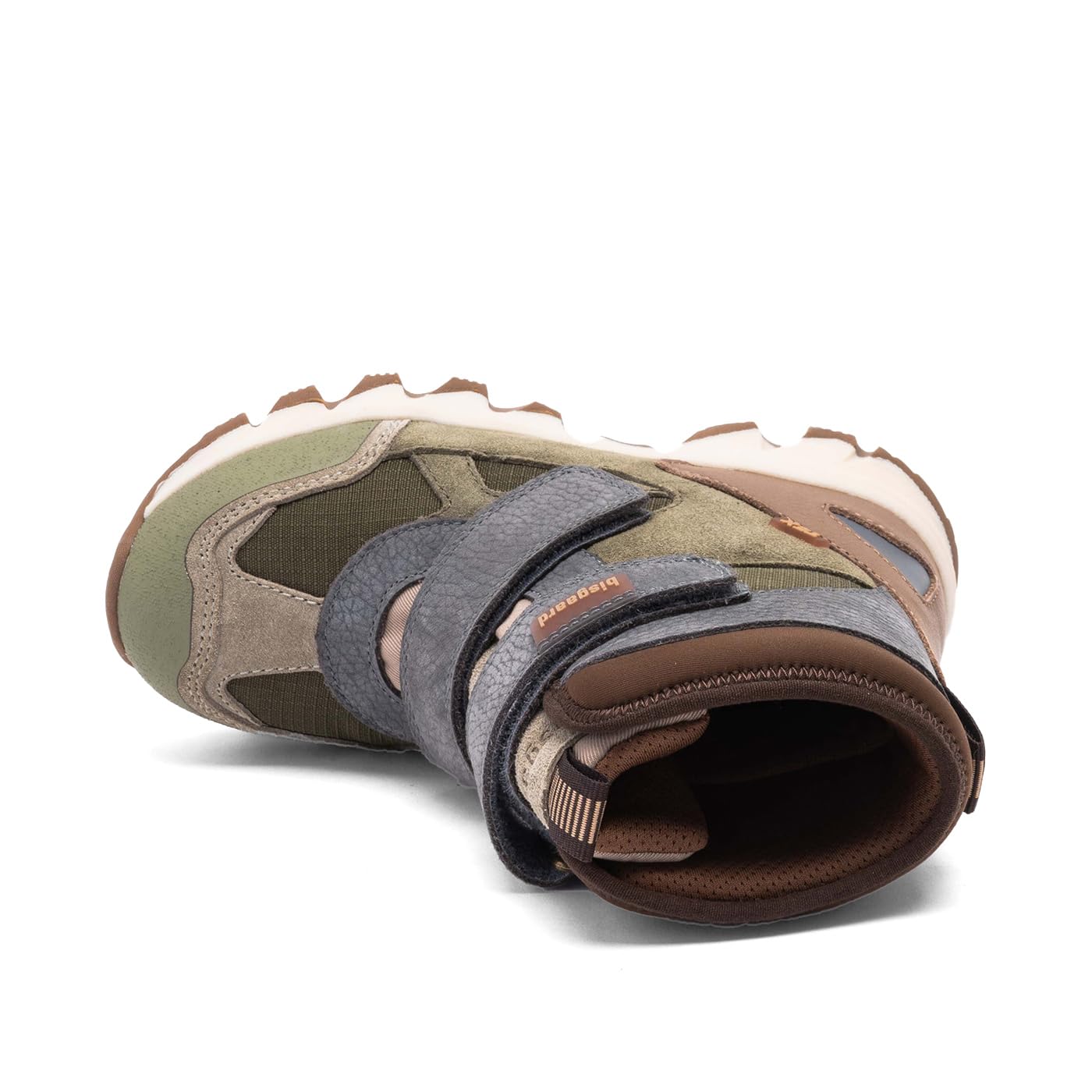 Bisgaard 64203.224 2033 Schlupfstiefel Leder & Textil Unisex in grün-kombi