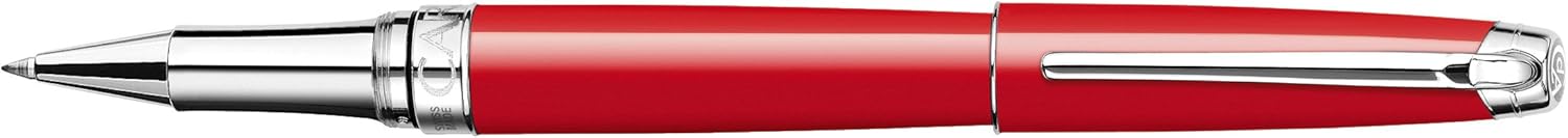 Caran d'Ache Leman Silver Plated Rollerball Pen - Black Matt