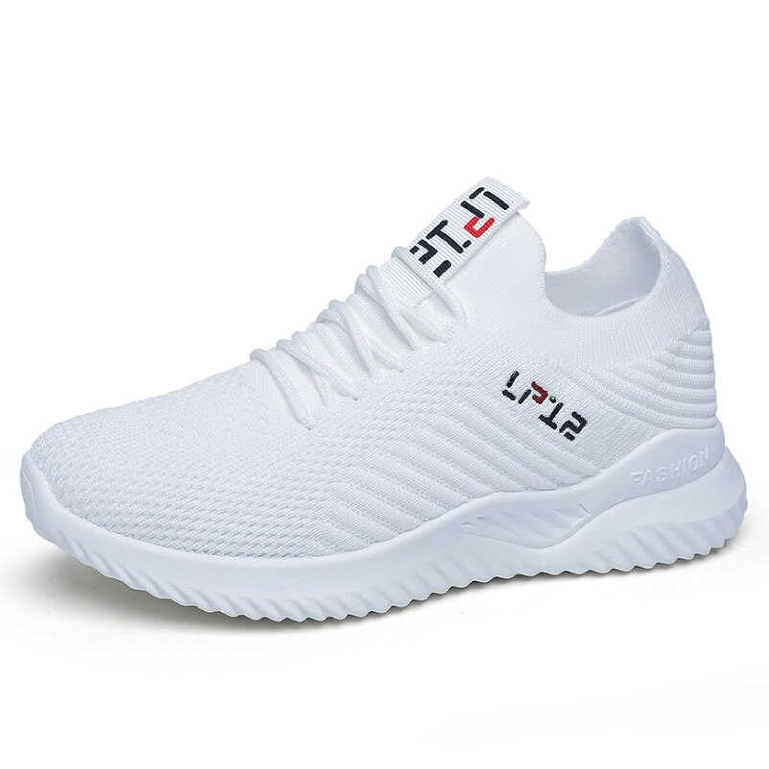 CM Women's Running Shoes Fashion Sneakers - Lightweight Breathable Flying Knitting Lace Up Mesh Walking Shoes Workout Casual Sports Shoes