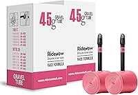 Vista 10 de 2 Pack Ridenow TPU Inner Tube 700 x 18-32c/32-47c Super Light for Road Bike Gravel Tubes with 45mm/65mm/85mm Presta Valves (Include Repair Patch Kit)
