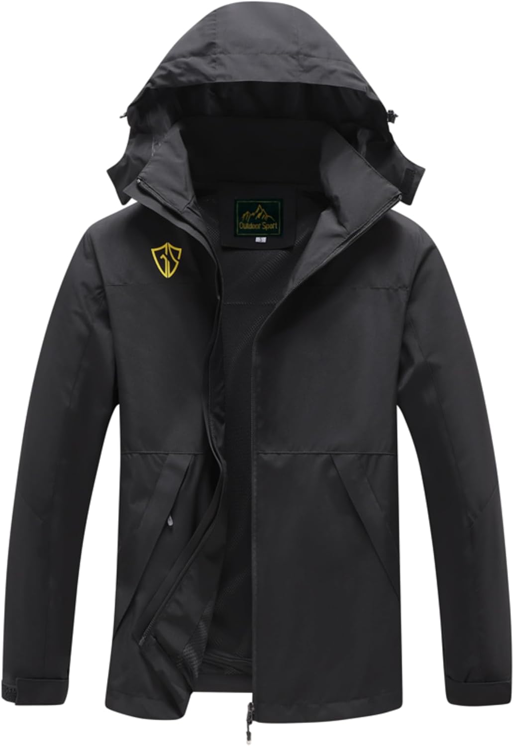 GIISAM Rain Jacket for Women, Women's Waterproof Lightweight Rain Jackets Packable Raincoat Windbreaker Coat with Hood