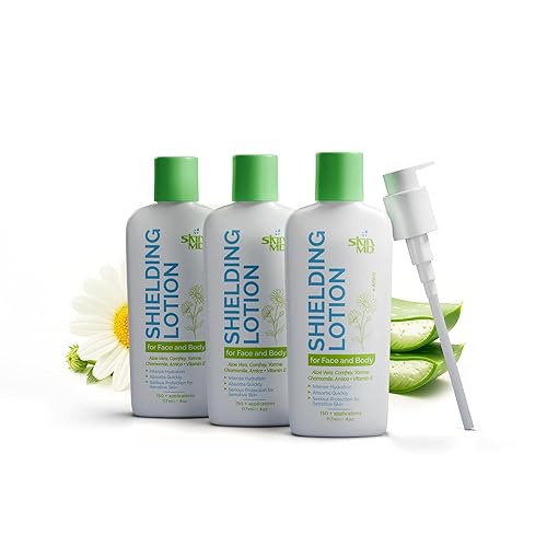 Loción protectora natural para la cara Skin MD, cuerpo y manos, ayuda con eczema y psoriasis El remedio natural a las cosas que secan tu piel
