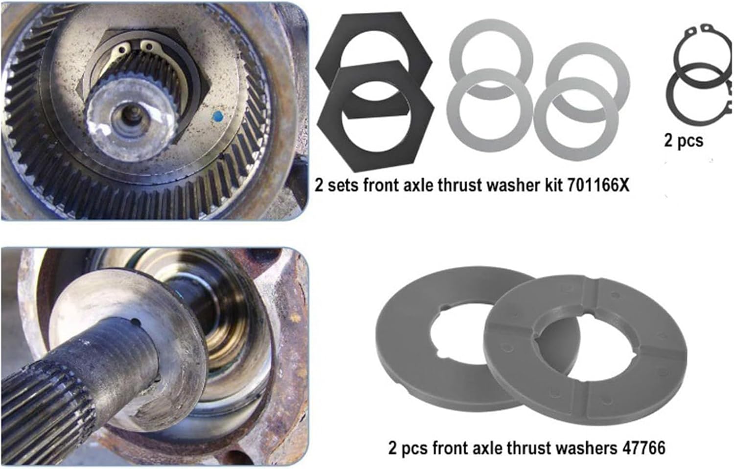 Replacement Accessories for for 1998-2004 Inner Tube Seal Outer Tube Rings Set Bearing Set