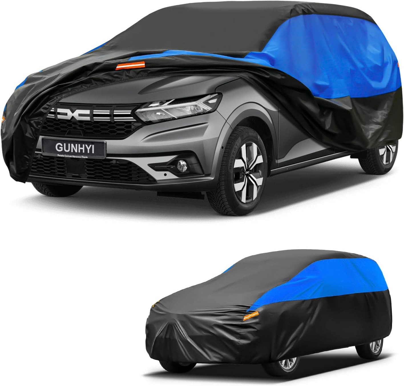 Housse de Voiture Gunhyi Imperméable et Respirante, Bâche pour Dacia Sandero, Housse de Vo