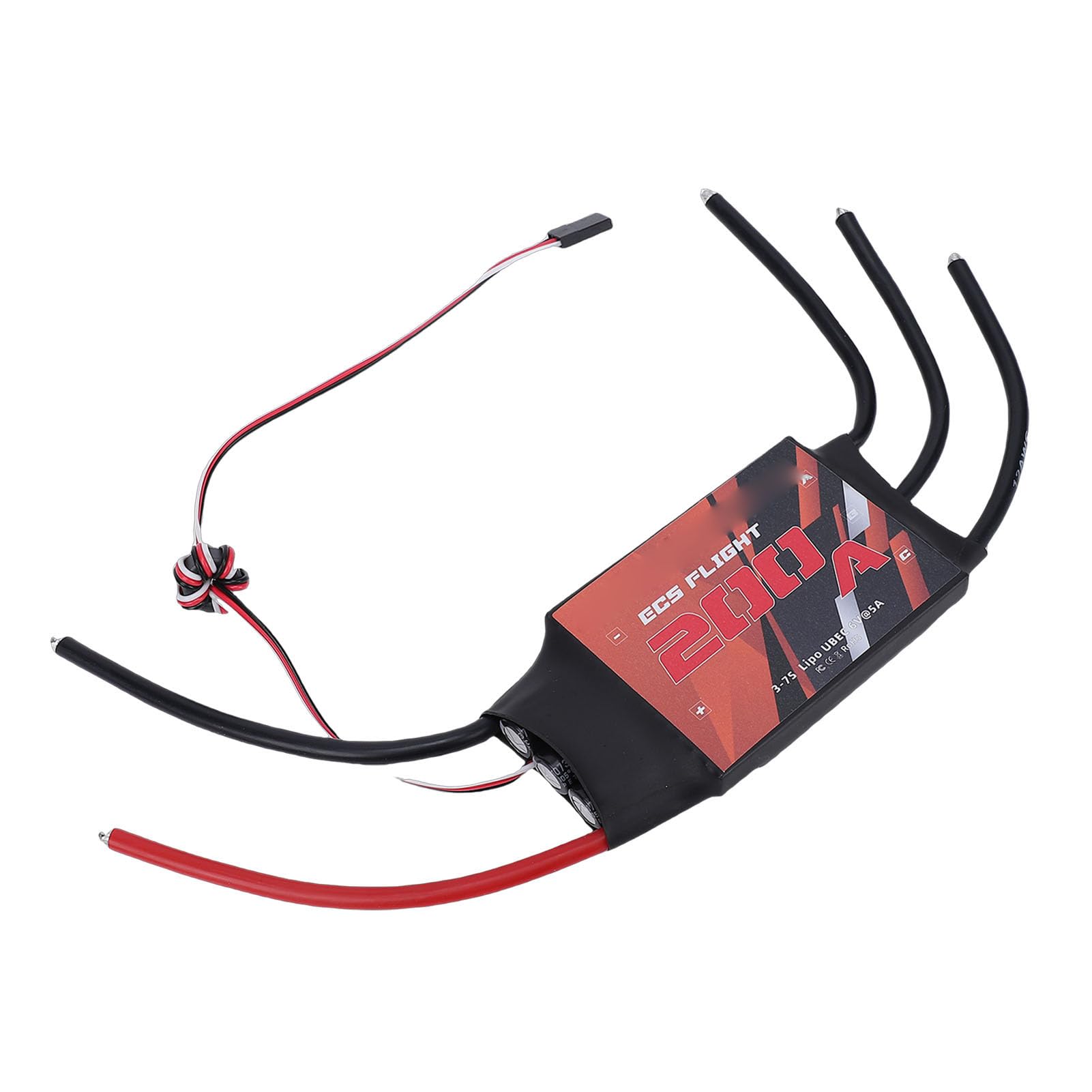 Sonew 200A Bezszczotkowy Regulator Obrotów ESC Programowalny do RC Fixed,