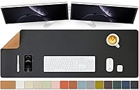 Vista 41 de Tapete de escritorio de corcho, tapete de escritorio pequeño de doble cara para oficina y hogar, organización de escritorio y accesorios, ideal