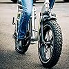 HEB - Heavy Duty Bike Tube for Ebike Tires - Puncture Resistant Inner Tube for 20x4 / 26x4 Bike Tire, Fat Tire Tube, MTB, 20 inch x 4.0 inch and 26 inch x 4.0 inch Bike Tubes (20" x 4", 1 Pack) #2