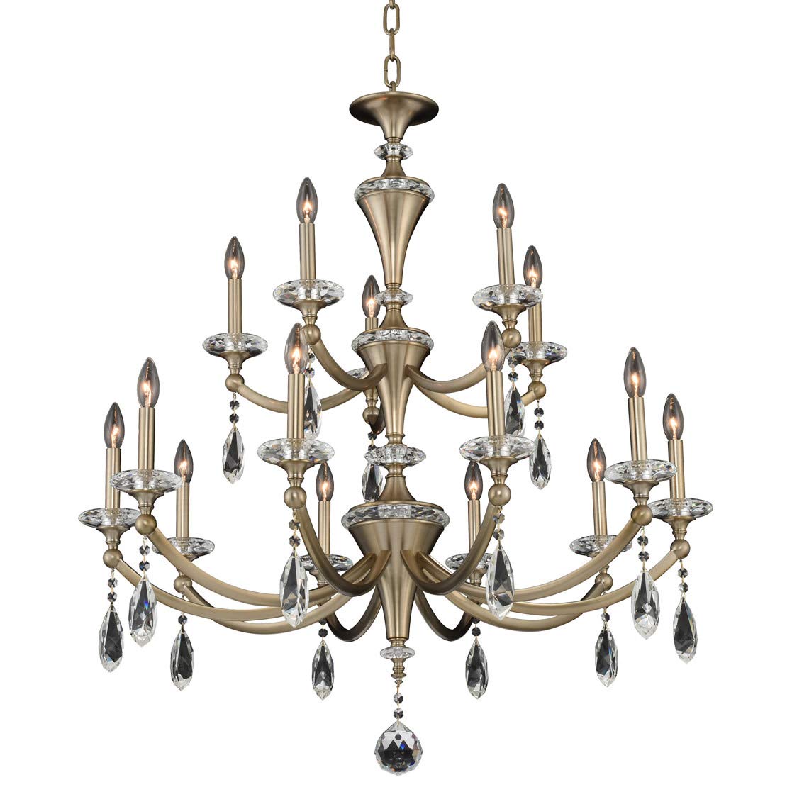 Allegri 012173-045-FR001 Transitional 15 Light Chandelier from