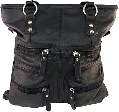 Genuine Leather Tote Handbag