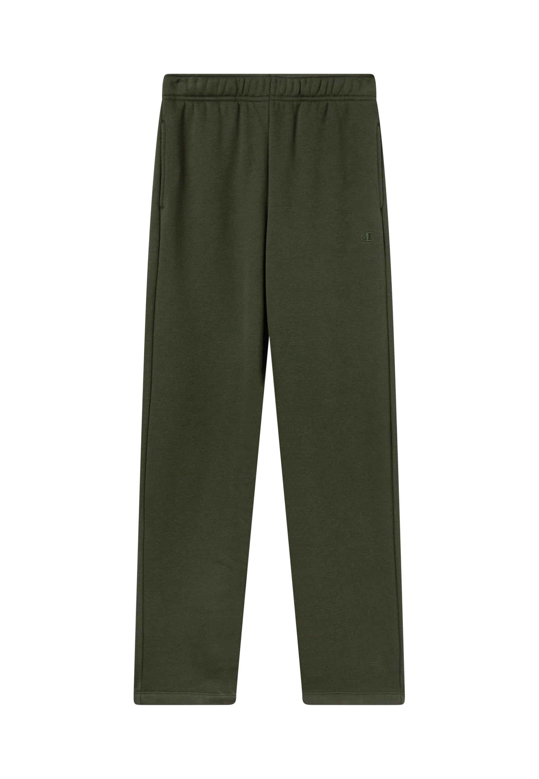Champion Women's Fleece Joggers, with Straight Hem and Elastic Waistband, Side Pockets, Embroidered Logo Green