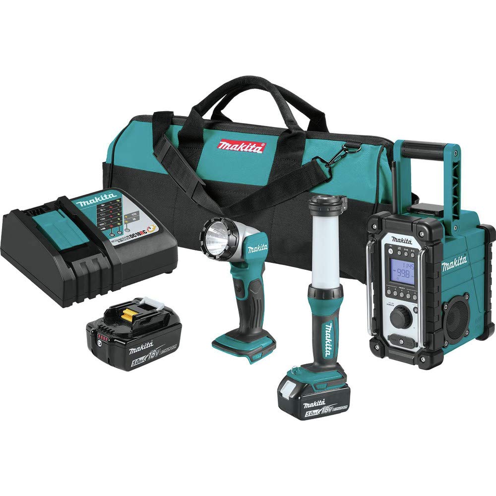 Makita XT338T 118V LXT Lithium-Ion Cordless Emergency Preparedness