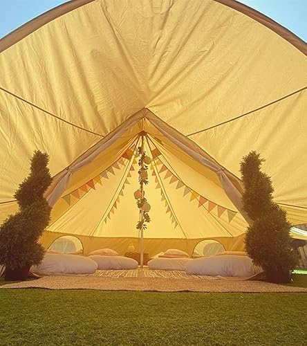 Miniatura 6 de DANCHEL OUTDOOR Toldo impermeable para porche con estacas extralargas de 16 pulgadas para camping, kit de glamping familiar