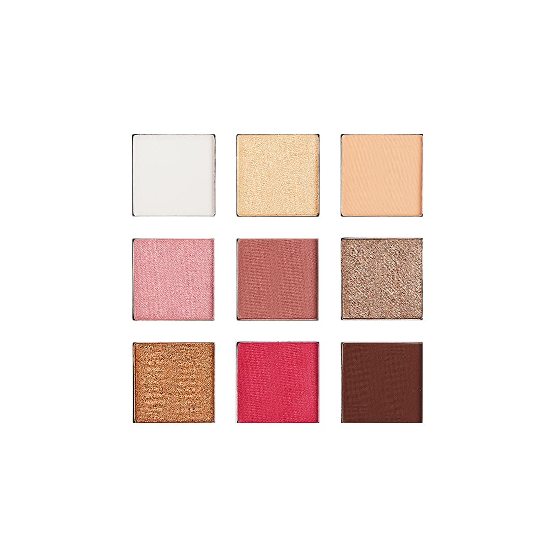 Makeup Revolution X Friends Rachel Eyeshadow Palette | 9 Neutral & Glam Shades | Matte & Shimmer Finishes | Travel-Friendly Mini Palette | Inspired by Rachel Green 4
