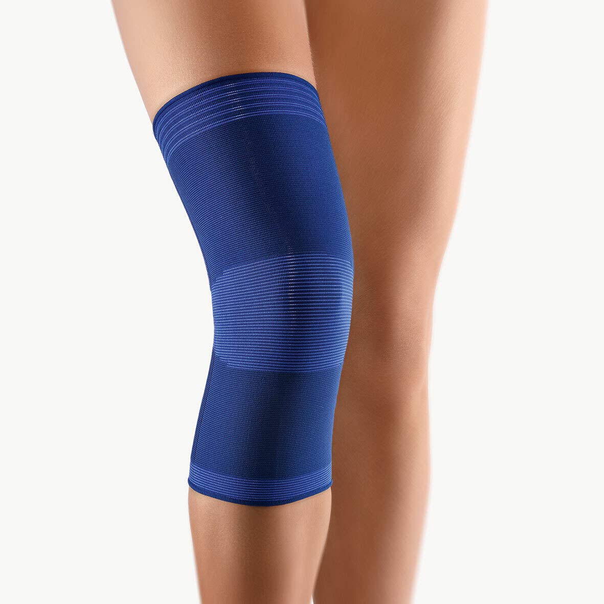 bort 054400 x-large blau Zweizug Kniestütze Bandage zur leichten Stabilisierung, x-large, blau