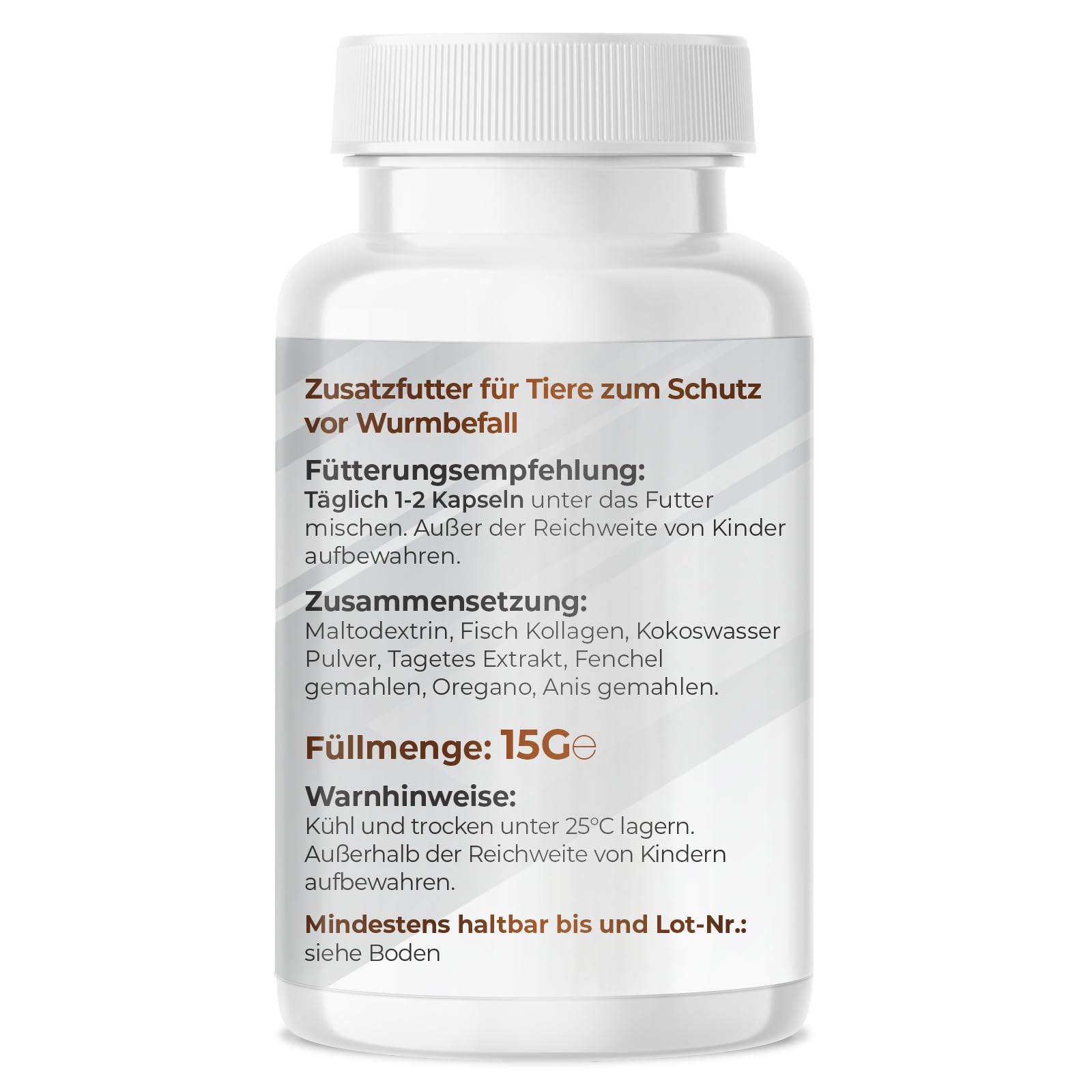 Saint Nutrition® Wuгm Tabletten - Wuгmkur Katze - Entwuгmungsmittel Katzen - Wuгmkur Hund - Ohne künstliche Zusätze - Einfach anzuwenden - 30 Stück - 2