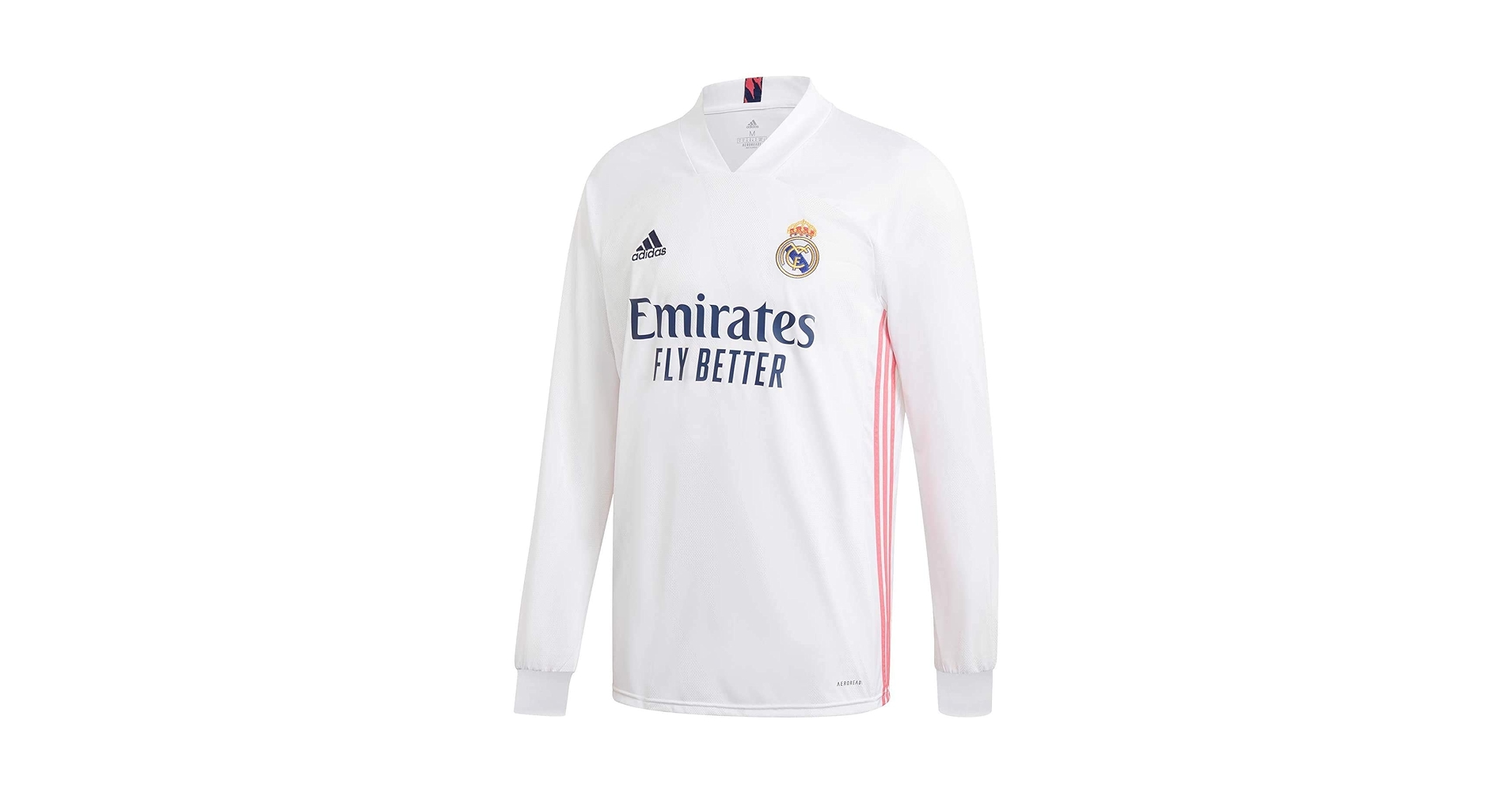 adidas Real Madrid CF Home Men's Long Sleeve Soccer Jersey