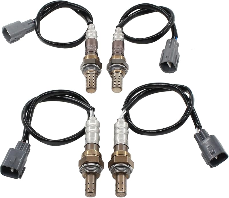 Kit de sensores de oxigênio DriveFix upstream e downstream para Lexus e Toyota – 4 unidades