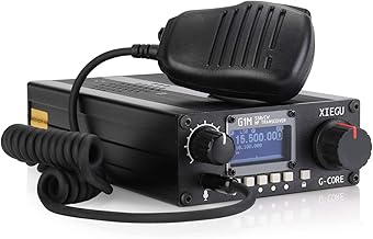 XIEGU G1M Quad Band HF Transceiver QRP Short-Wave 5W SSB CW Mobile Radio Amateur Ham Walkie Talkie